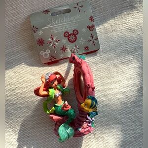 Disney Ariel Little Mermaid Sketchbook ornament